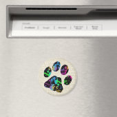 Paw Print Magnet (Insitu (Vaatwasser))