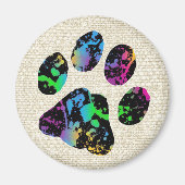 Paw Print Magnet (Voorkant)