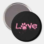 Paw Print Magnet (Voorkant / Achterkant)