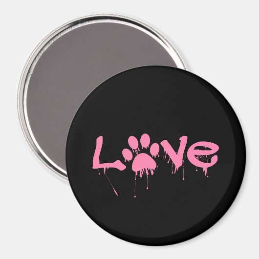 Paw Print Magnet (Voorkant / Achterkant)