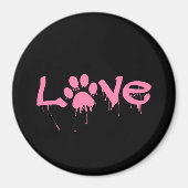 Paw Print Magnet (Voorkant)