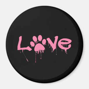 Paw Print Magnet