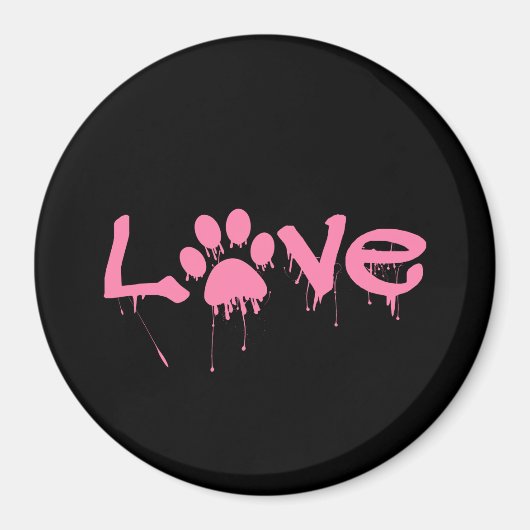 Paw Print Magnet (Voorkant)