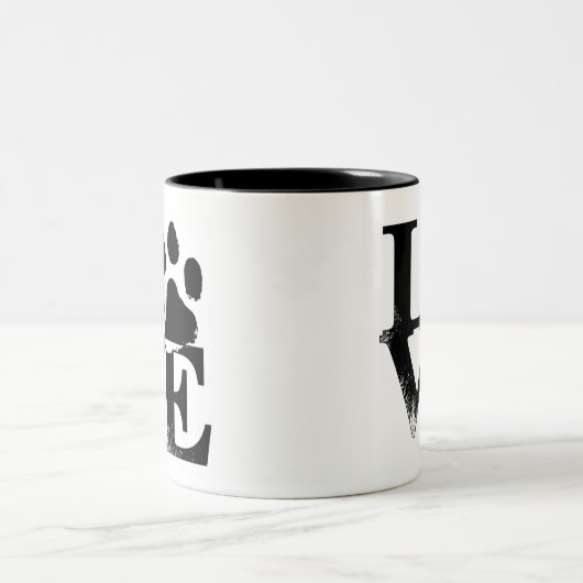 Paw Print Mok (Center)