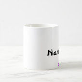 Paw print mok - voeg je eigen naam toe (Center)