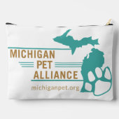 Paw Print One Voice Accessoire Reiszakje Etui (Achterkant)