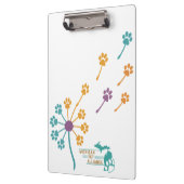 Paw Print Paardenbloem Klemborden (Links)
