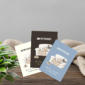 Paw Print Pattern Birthday Card Kaart