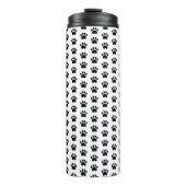Paw Print Pattern Tumbler Thermosbeker (Voorkant)