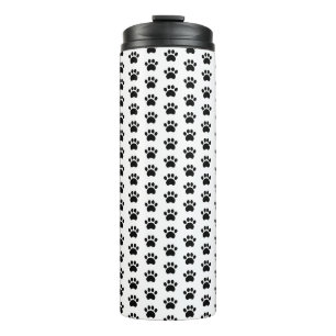 Paw Print Pattern Tumbler Thermosbeker