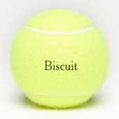 Paw Print Personalized Pet's Name Tennisballen (Achterkant)