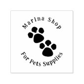 Paw Print Pet levert bedrijf Zelfinktende Stempel (Design)