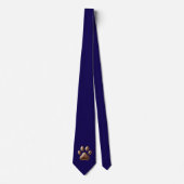 Paw Print, Pet Lover Stropdas (Voorkant)