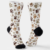 Paw Print Socks Sokken (Gebogen)
