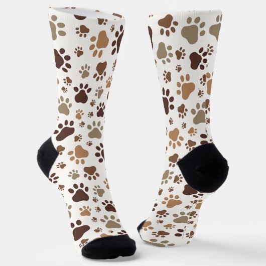 Paw Print Socks Sokken (Gebogen)