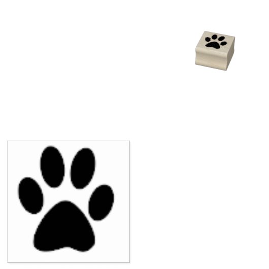 Paw Print stempel (Gestempeld)