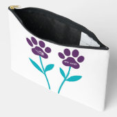 Paw Print Tulpen Accessoire Reiszakje Etui (Open)