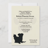 Paw Print Veterinary Afstuderen Uitnodiging (Voorkant)