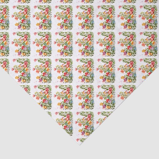 PAW PRINTS ACHTER DE FENTIE TISSUEPAPIER (Detail)