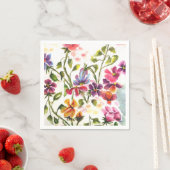 PAW PRINTS ANGEL PAPER NAPKINS SERVETTEN (Insitu)