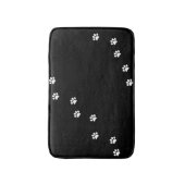 Paw Prints Bath Mat (Voorkant Verticaal)