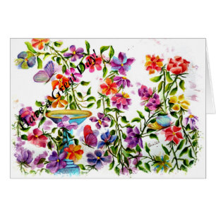 PAW PRINTS BIRD BATH