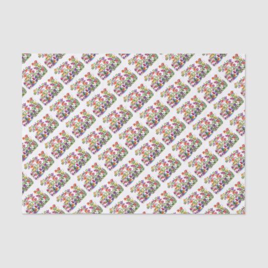 PAW PRINTS BIRD BATH TISSUEPAPIER (Voorkant)