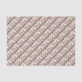 PAW PRINTS BIRD BATH TISSUEPAPIER (Voorkant)