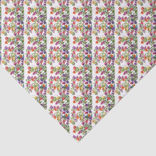 PAW PRINTS BIRD BATH TISSUEPAPIER (Detail)