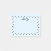 Paw Prints Custom Vanaf het bureau van Post-it® Notes (Voorkant)