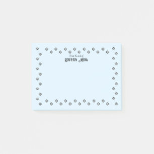 Paw Prints Custom Vanaf het bureau van Post-it® Notes