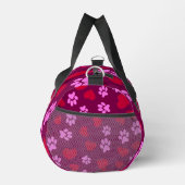Paw Prints & Hearts Patroon Duffle Bag Plunjezak (Rechts)