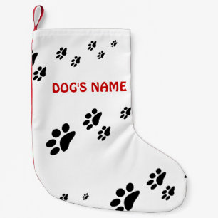 Paw Prints Hond Kleine Kerstsok