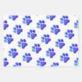 Paw Prints Huisdieren Honden Katten Gift Wrap Fun Inpakpapier Vel (Voorkant 3)