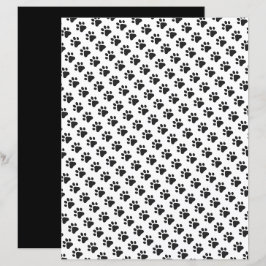 Paw Prints Huisdieren Kat Hond Dier Scrapbook Leuk