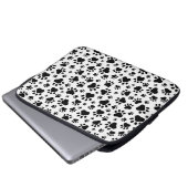Paw Prints Laptop Sleeve (Voorkant onderkant)