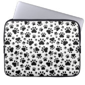 Paw Prints Laptop Sleeve (Voorkant)