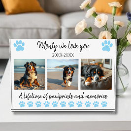 Paw Prints & Memories-Custom Pet- Fotoblok