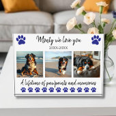 Paw Prints & Memories-Custom Pet- Fotoblok