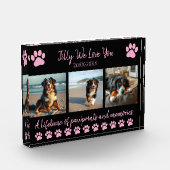 Paw Prints & Memories-Custom Pet- Fotoblokken (Links)