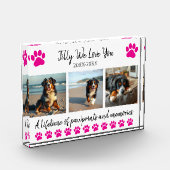 Paw Prints & Memories-Custom Pet- Fotoblokken (Links)