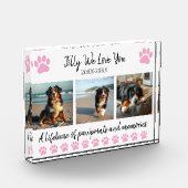 Paw Prints & Memories-Custom Pet- Fotoblokken (Links)