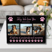 Paw Prints & Memories-Custom Pet- Fotoblokken