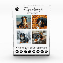Paw Prints & Memories-Custom Pet- Fotoblokken