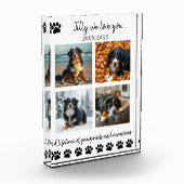 Paw Prints & Memories-Custom Pet- Fotoblokken (Links)