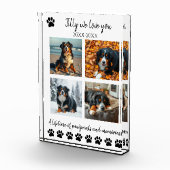 Paw Prints & Memories-Custom Pet- Fotoblokken (Rechts)