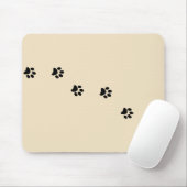 Paw Prints Mousepad Muismat (Met muis)