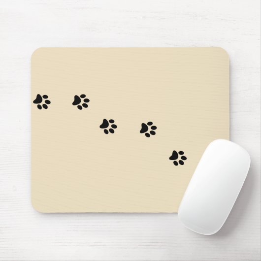 Paw Prints Mousepad Muismat (Met muis)