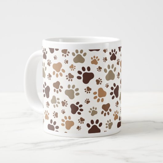 Paw Prints Mug Grote Koffiekop (Links)
