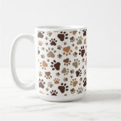 Paw Prints Mug Koffiemok (Links)